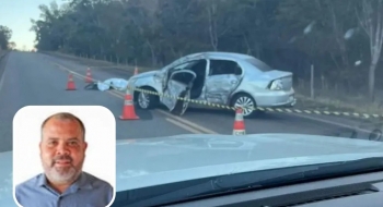 Vereador morre em acidente na GO-040
